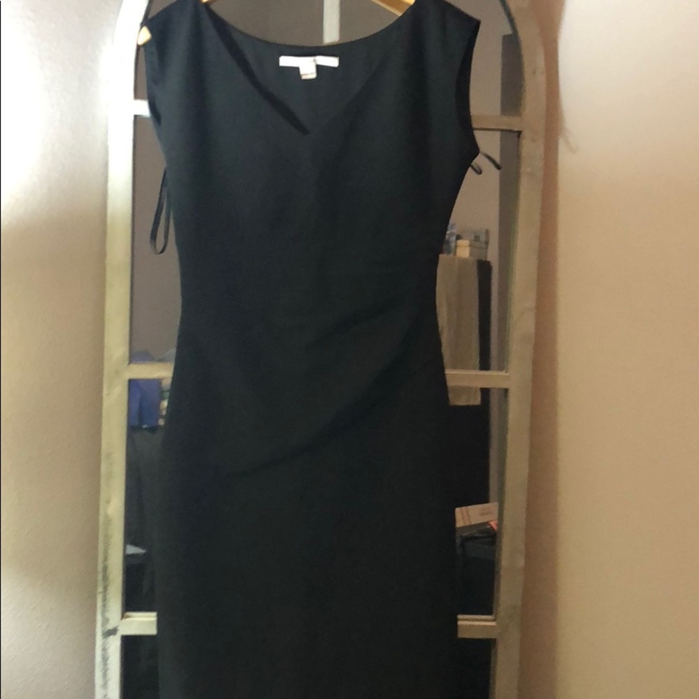 Black Diane Van Furstenberg dress
